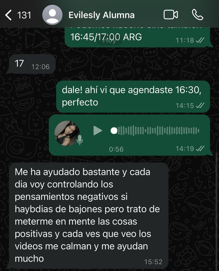 Imagen de Evilesly - Testimonio